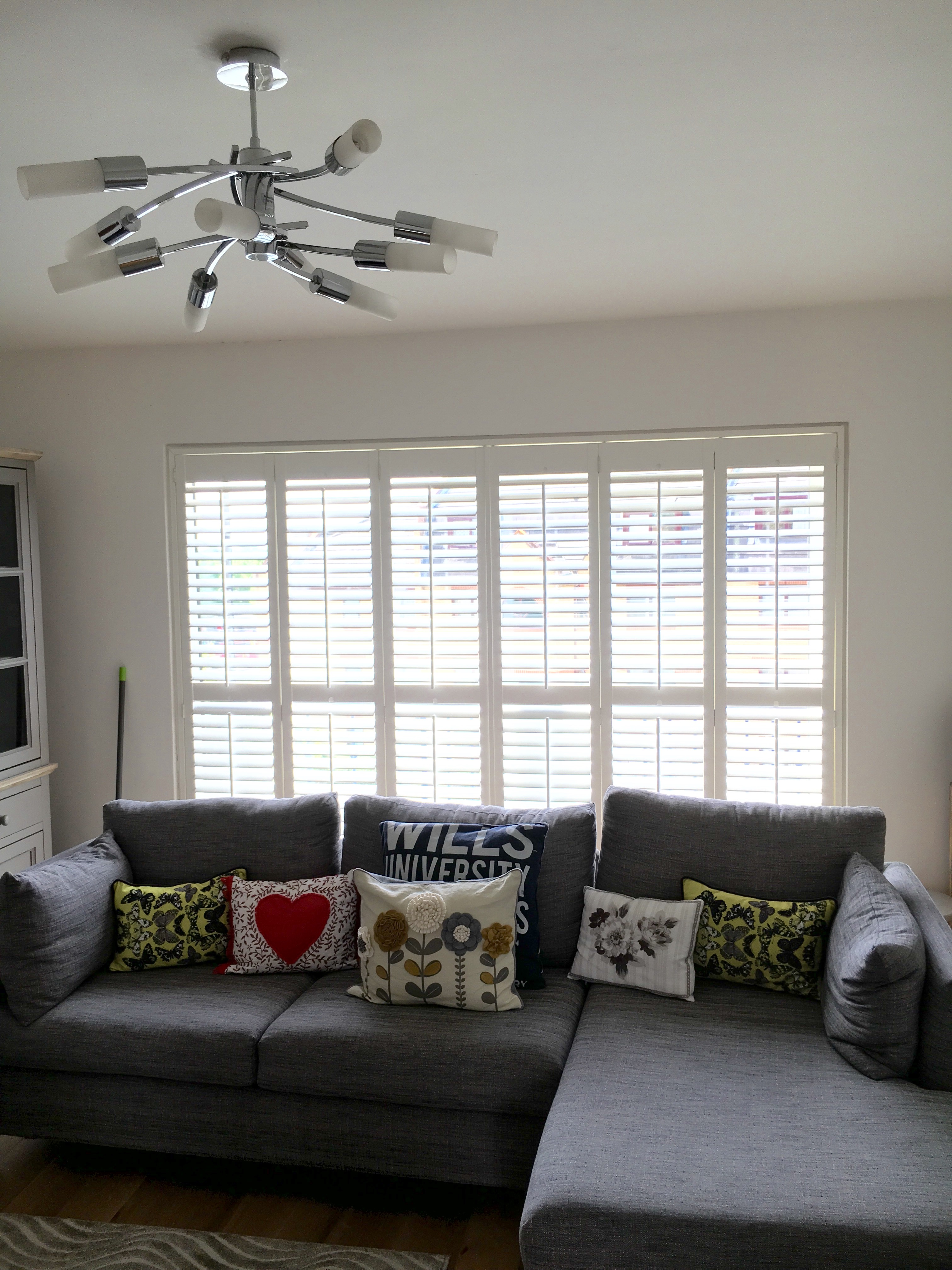 Patio Door Shutters in Hampstead